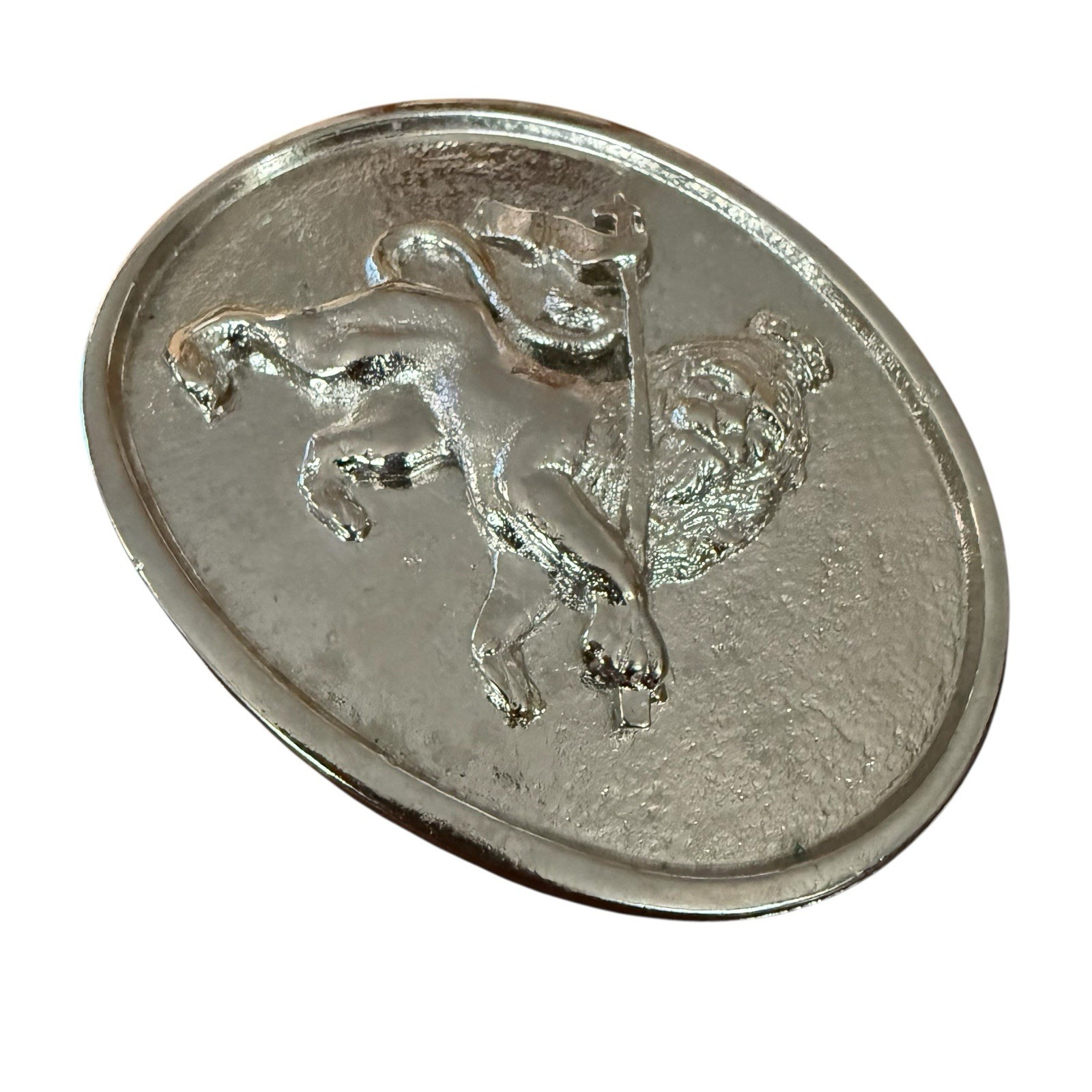 Lion of Judah Rastafarian Belt Buckle Silver Staff Ethiopian Culture Jamaica