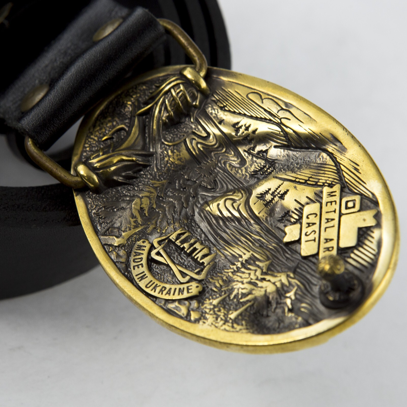 Belt buckle Trout, fisherman Salmoninae brass buckle, fisherman gift, anglers