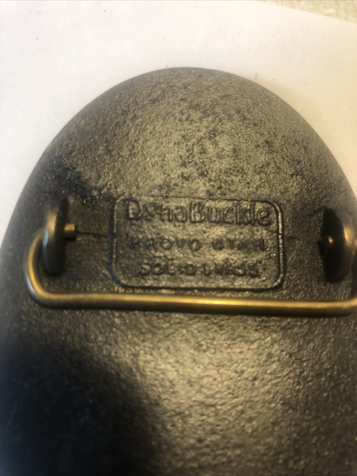 Vintage DynaBuckle B&D Perm Alloy Belt Buckle – Solid Brass Steal Manufacturing