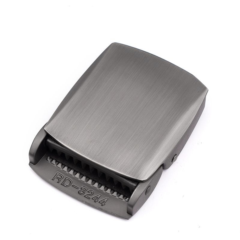 Alloy Metal Belt Buckle – Grey