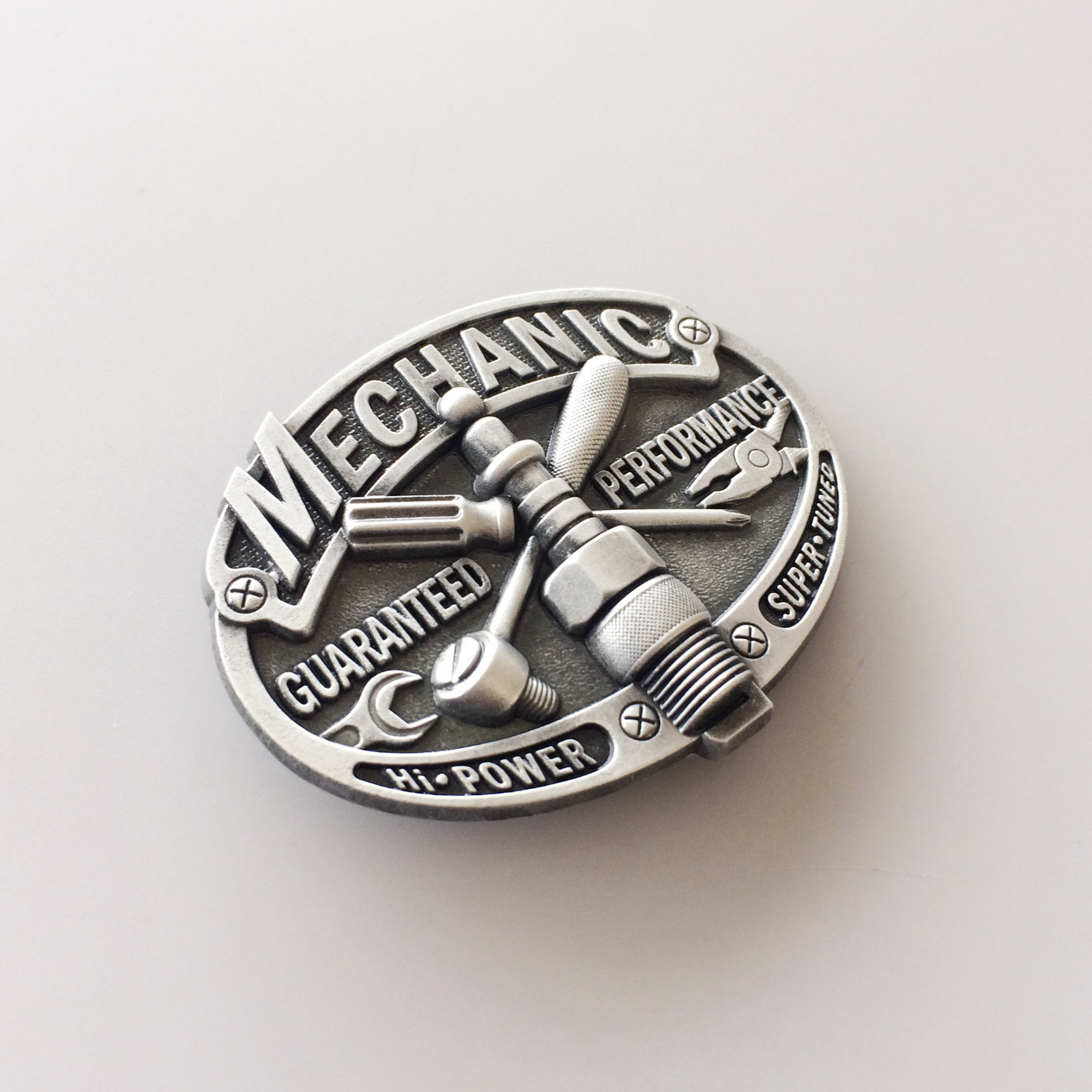 Vintage Style Mechanic Trades Tradesman Belt Buckle Gurtelschnalle also US Stock