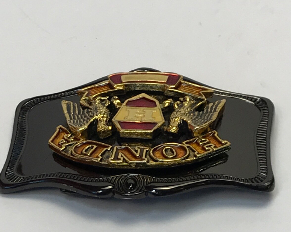 Vintage 1978 Honda Motorcycle Double Eagle Belt Buckle Made by AHM