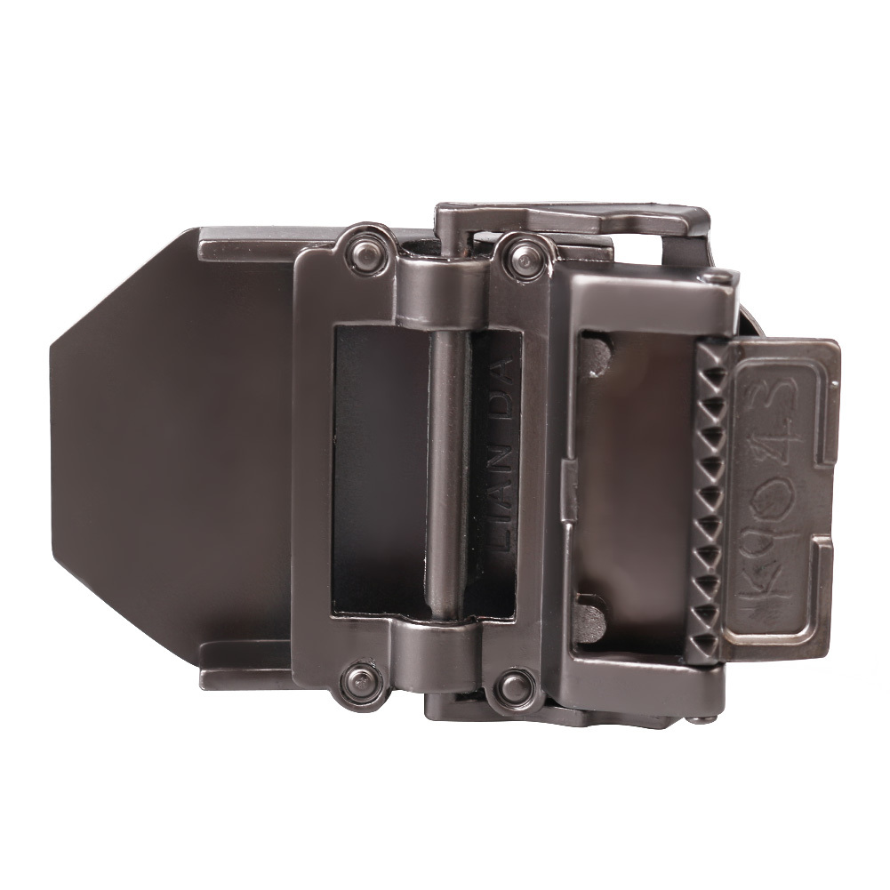 Mens Womens Alloy Steel Military Waistband Belt Buckle Solid Color Vintage