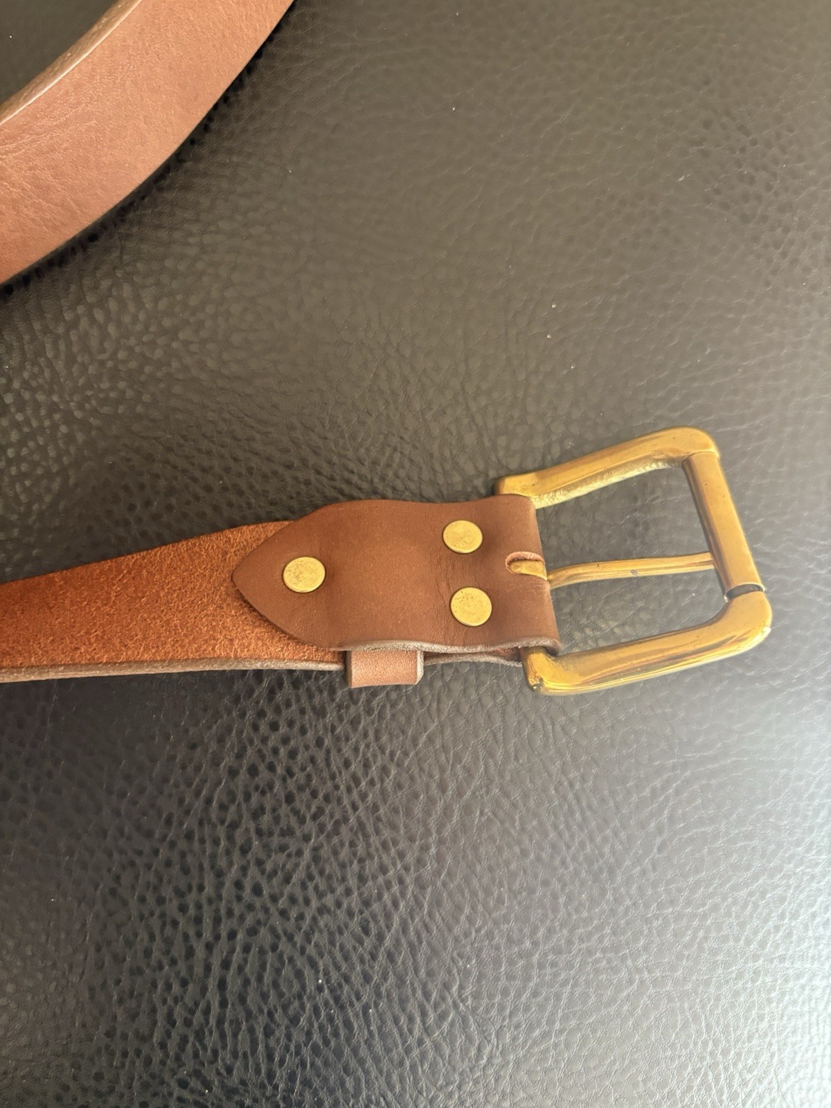 Custom Made Jeans Belt, Size 38