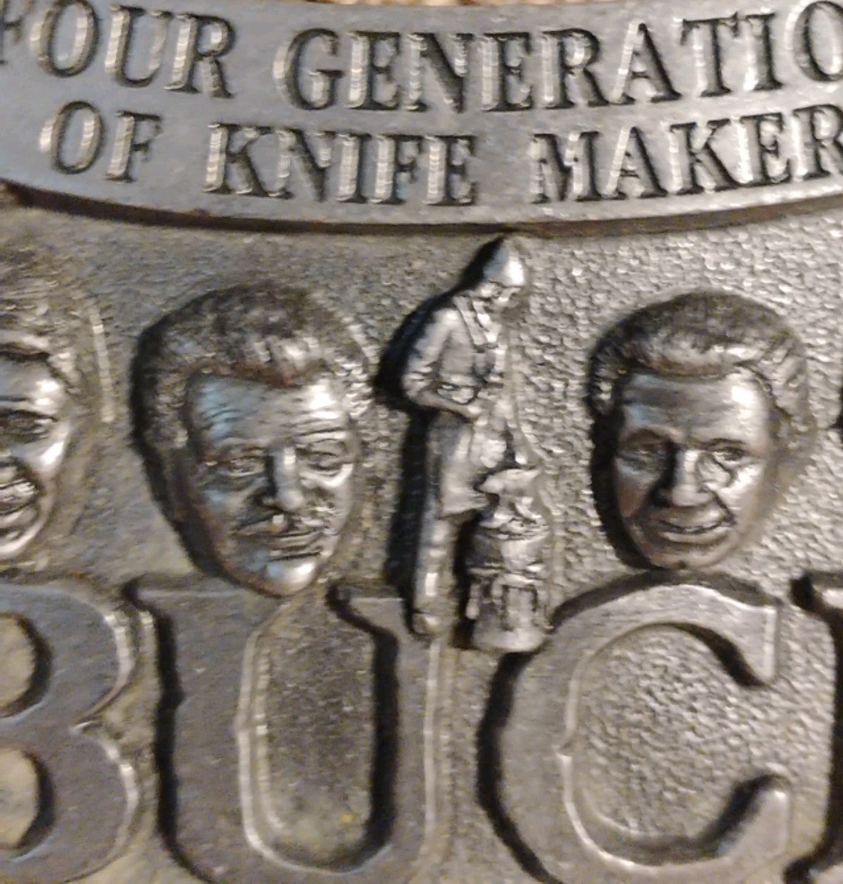 Vintage Buck Knife Belt Buckle – Four Generations of Knife Makers Smoky Mountain