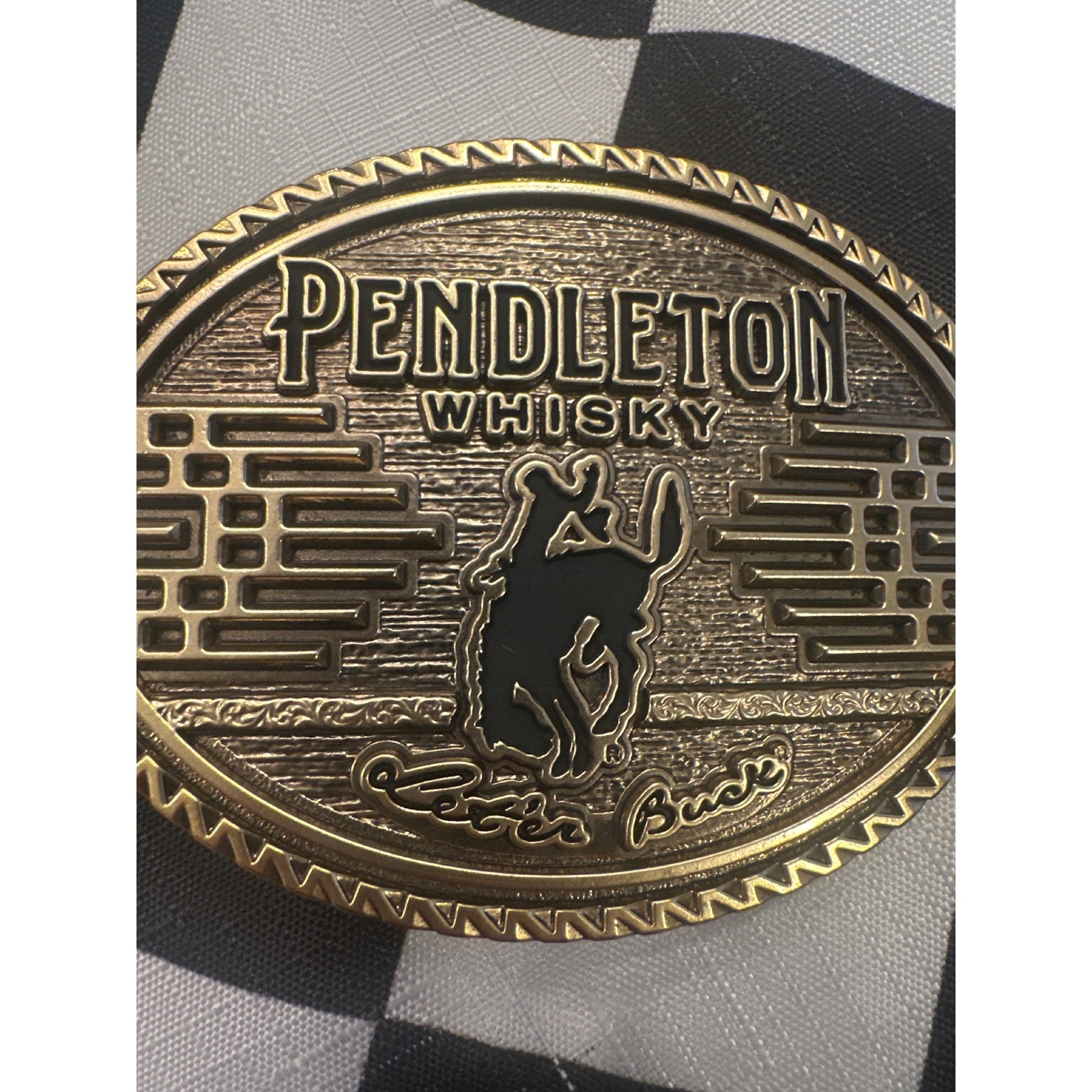 Montana Silversmiths Pendleton Whisky Let&rsquo;er Buck 2026 belt Buckle Limited