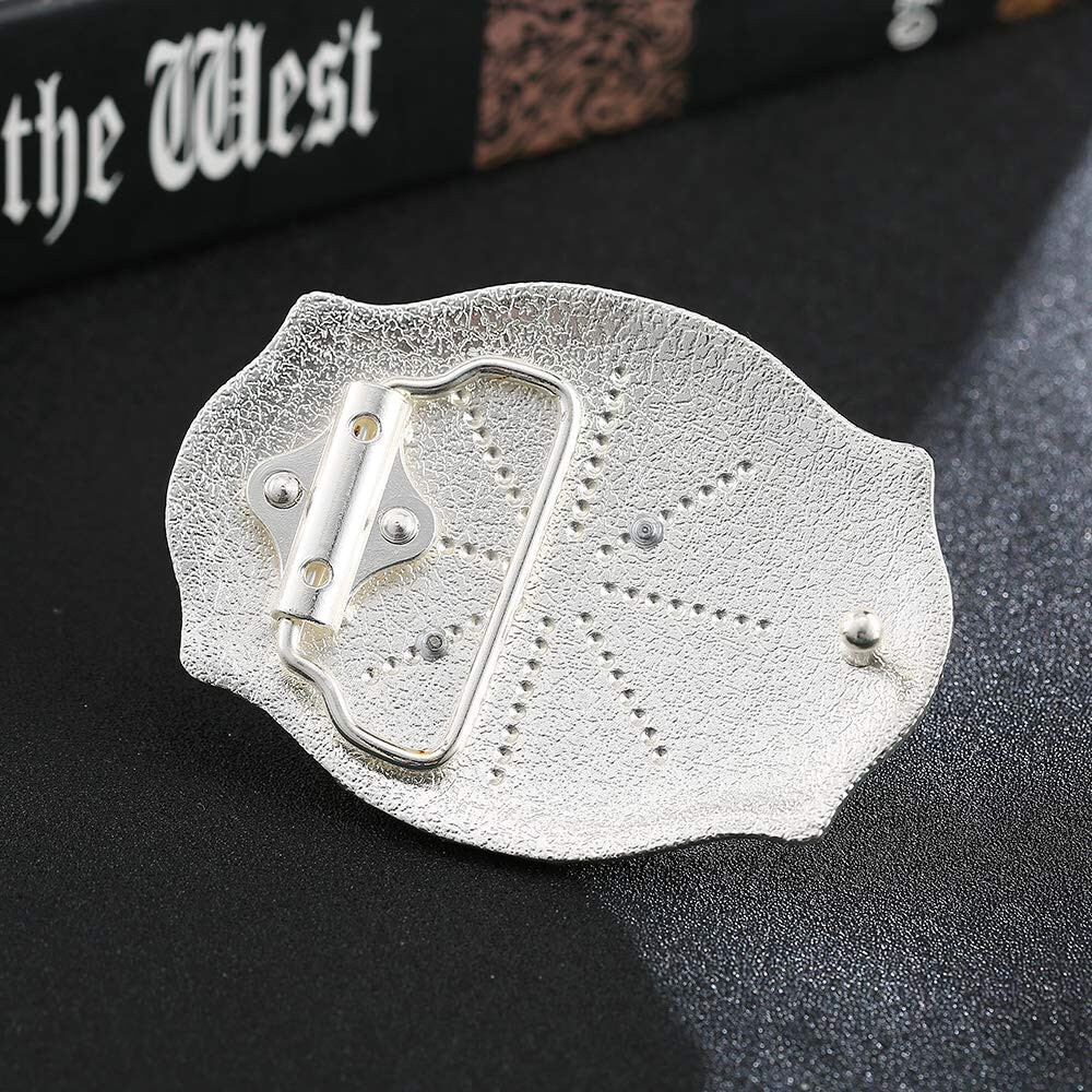 INITIAL BELT BUCKLE LETTER COWBOY WESTERN RODEO For TEXAS STAR Hebillas Vaqueras