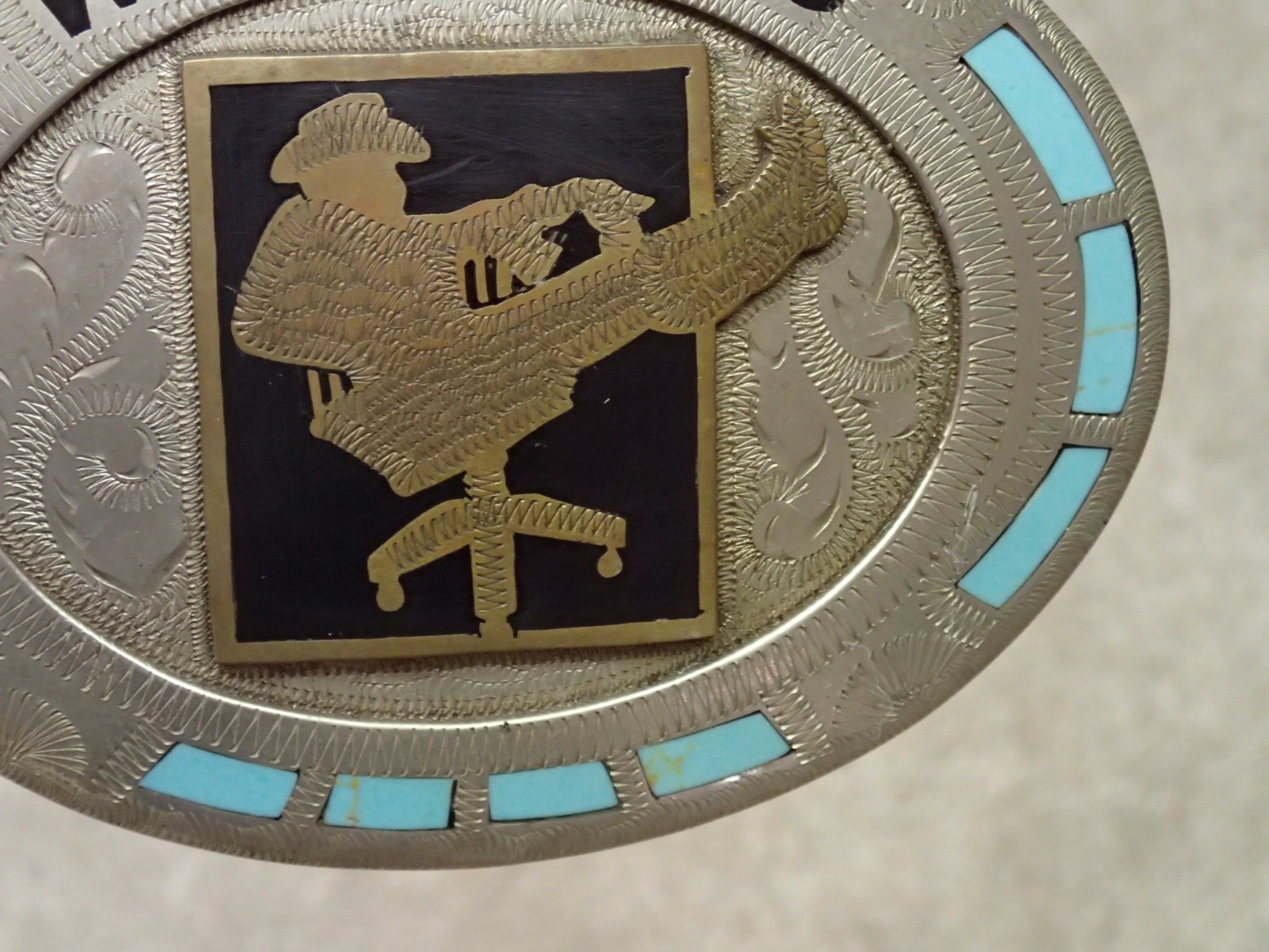 Johnson & Held Vintage Wild Bills Belt Buckle Handcrafted Denver CO