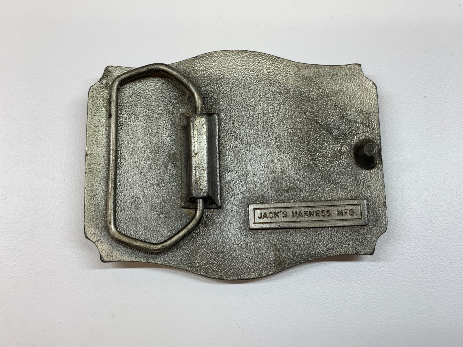 Vintage Belt Buckle Equestrian Horse Harness Racing Jockey Riding Sulky Trotter