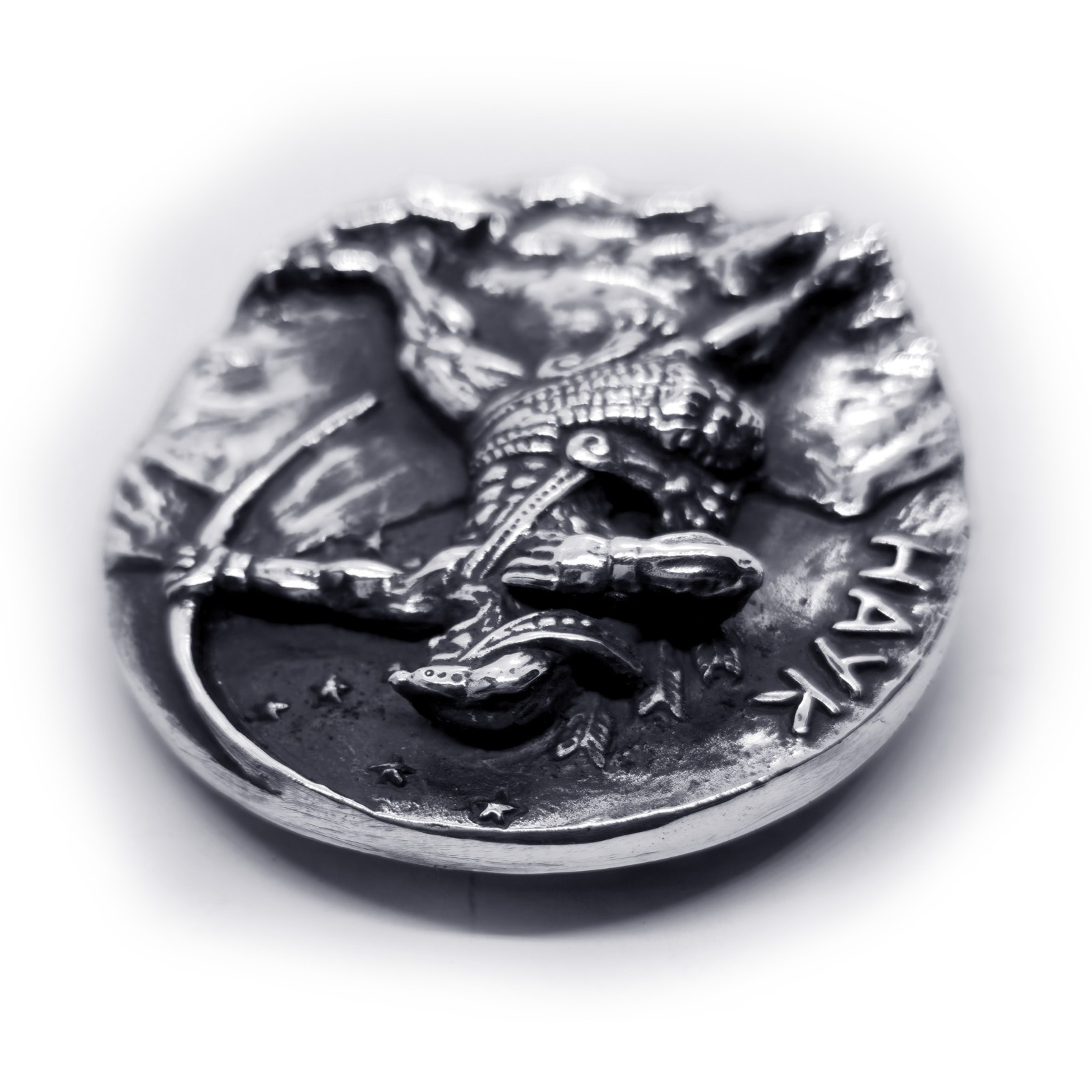Hayk Nahapet Founder of the Armenian Nation Silver Belt Buckle