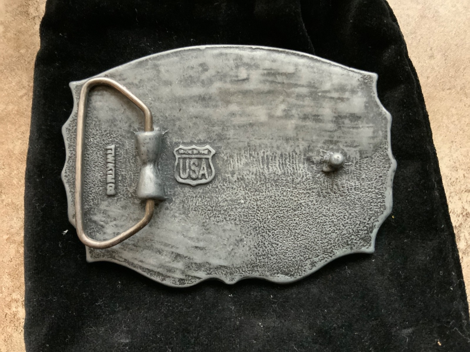 NORCAL Belt Buckle w/ Pouch, Santa Cruz Skateboards, NHS, Skateboard, Surf, Snow