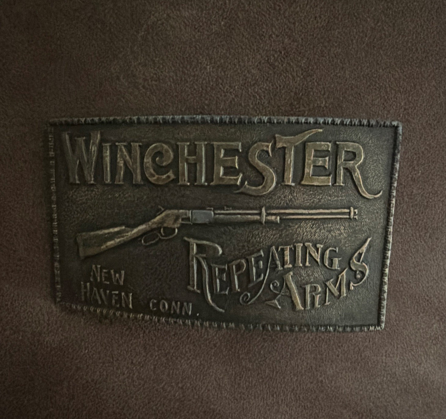 Rockmount Winchester Repeating Arms belt buckle