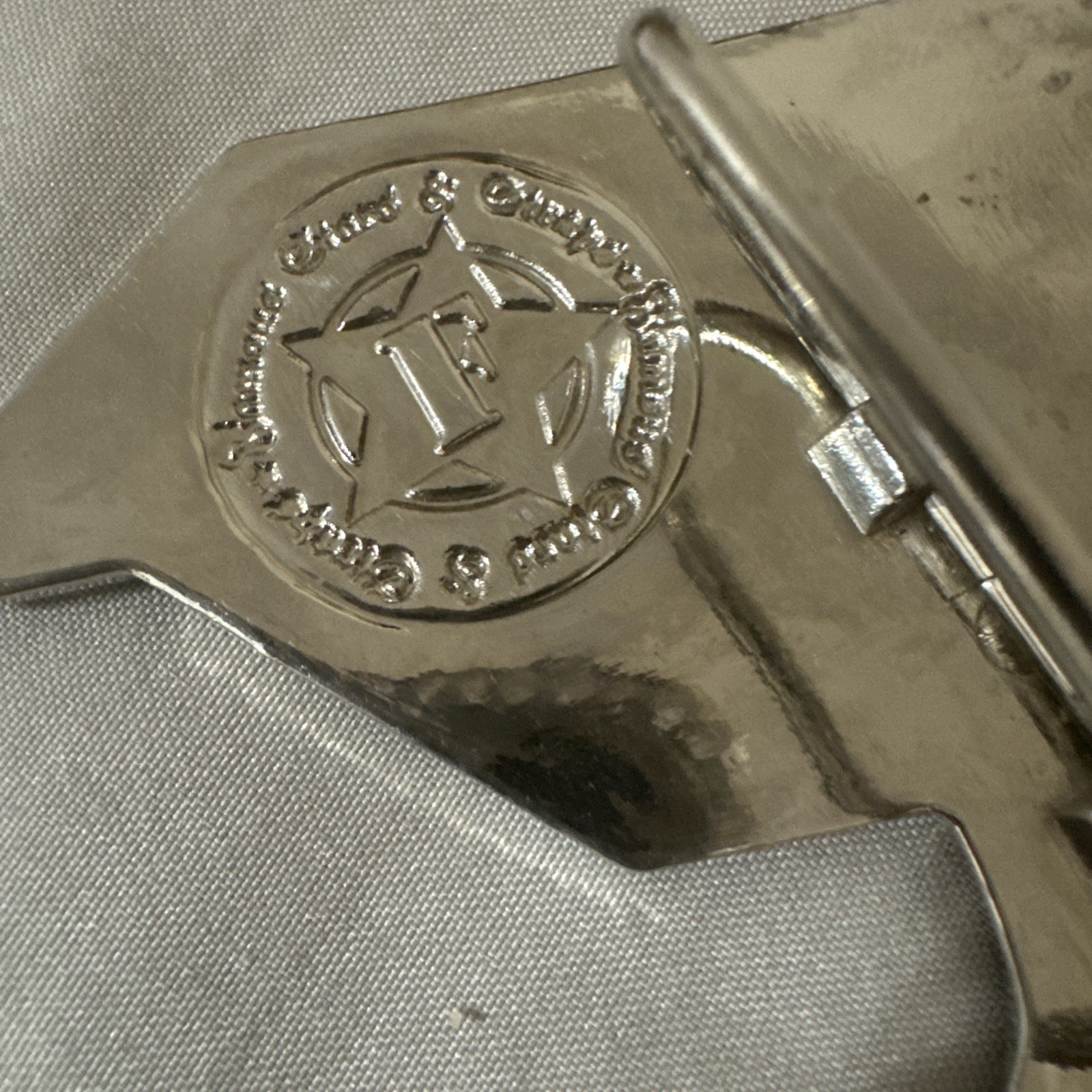 Famous Stars And Straps Belt Buckle Vintage