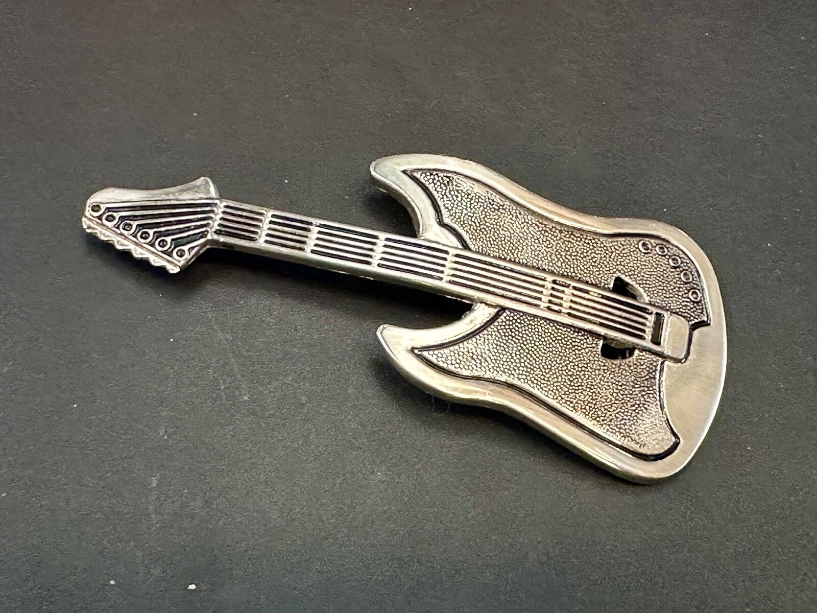 Electric Rock Guitar – Music Band – Different Cutout Vintage Belt Buckle