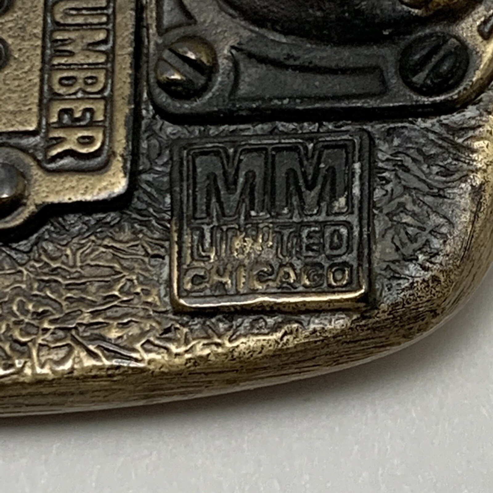 Schriners Scimitar Crescent and Star Camel Belt Buckle MM United Chicago 1983
