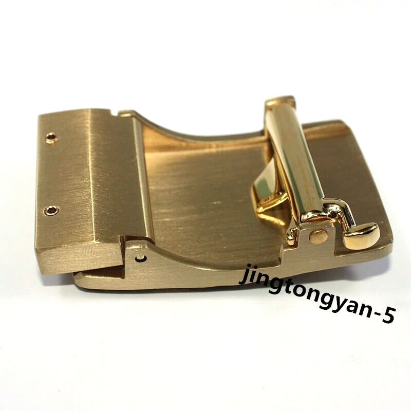 Solid Brass « Rabbit » Belt Buckle Automatic Belt Buckles Fits For 35mm Wide Belt