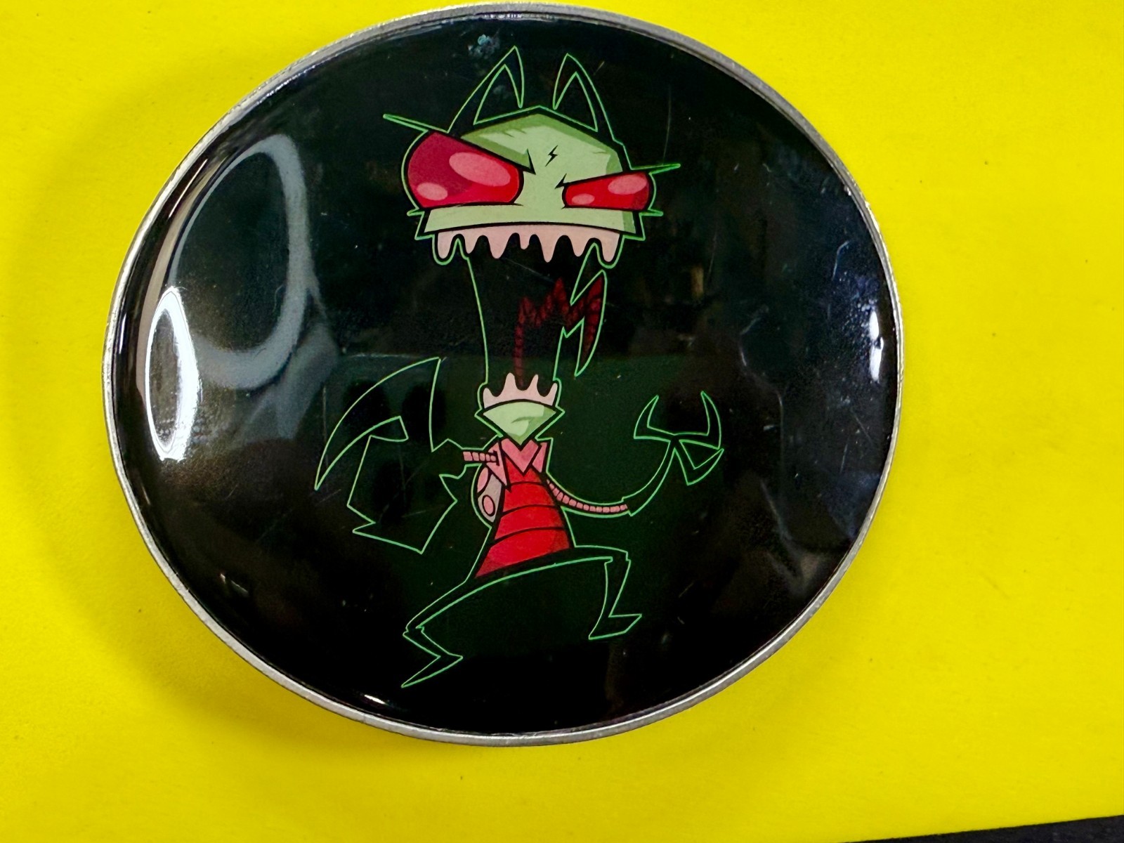 Nickelodeon Invader Zim Animated Comic Comedy Movie Series Character Belt Buckle