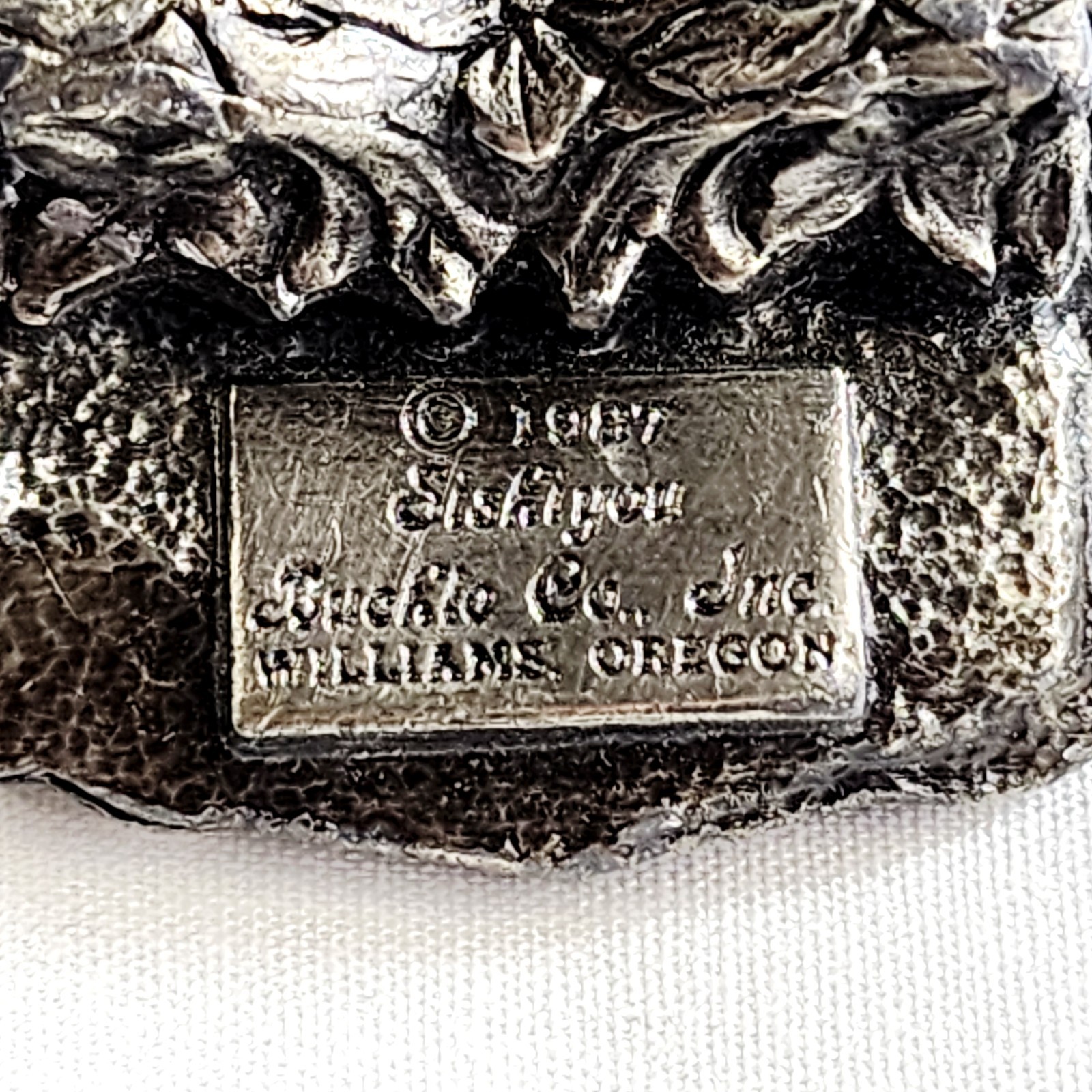 1987 Siskiyou Veterans of Foreign Wars of the US Life Member Belt Buckle #871
