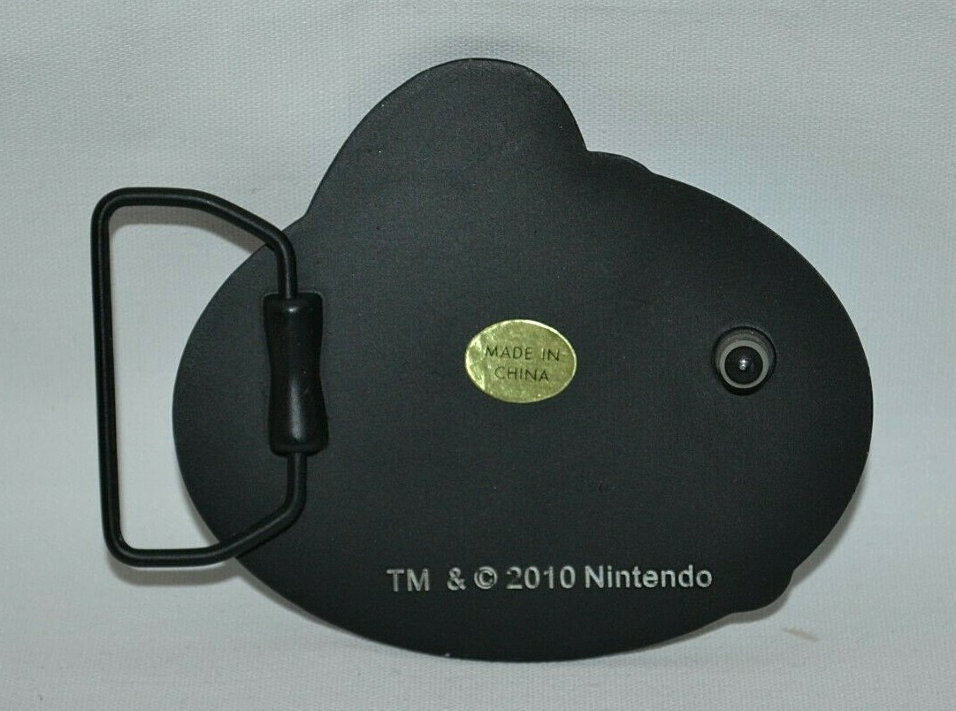 Nintendo Super Mario Bro&rsquo;s Belt Buckle Enamel HQ 2010