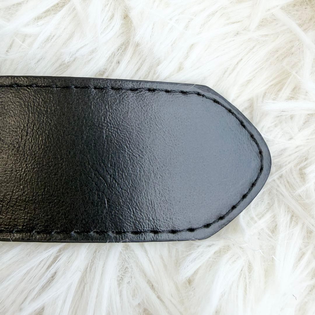 GUCCI Pre-Owned Belt Interlocking Gg Big Logo Black