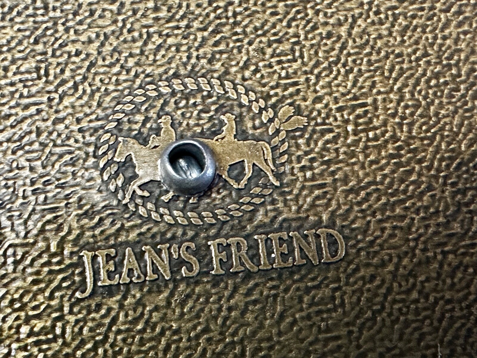 Roaring Lion Tiger Vintage Oval Brass Tone Belt Buckle By Jeans Friend