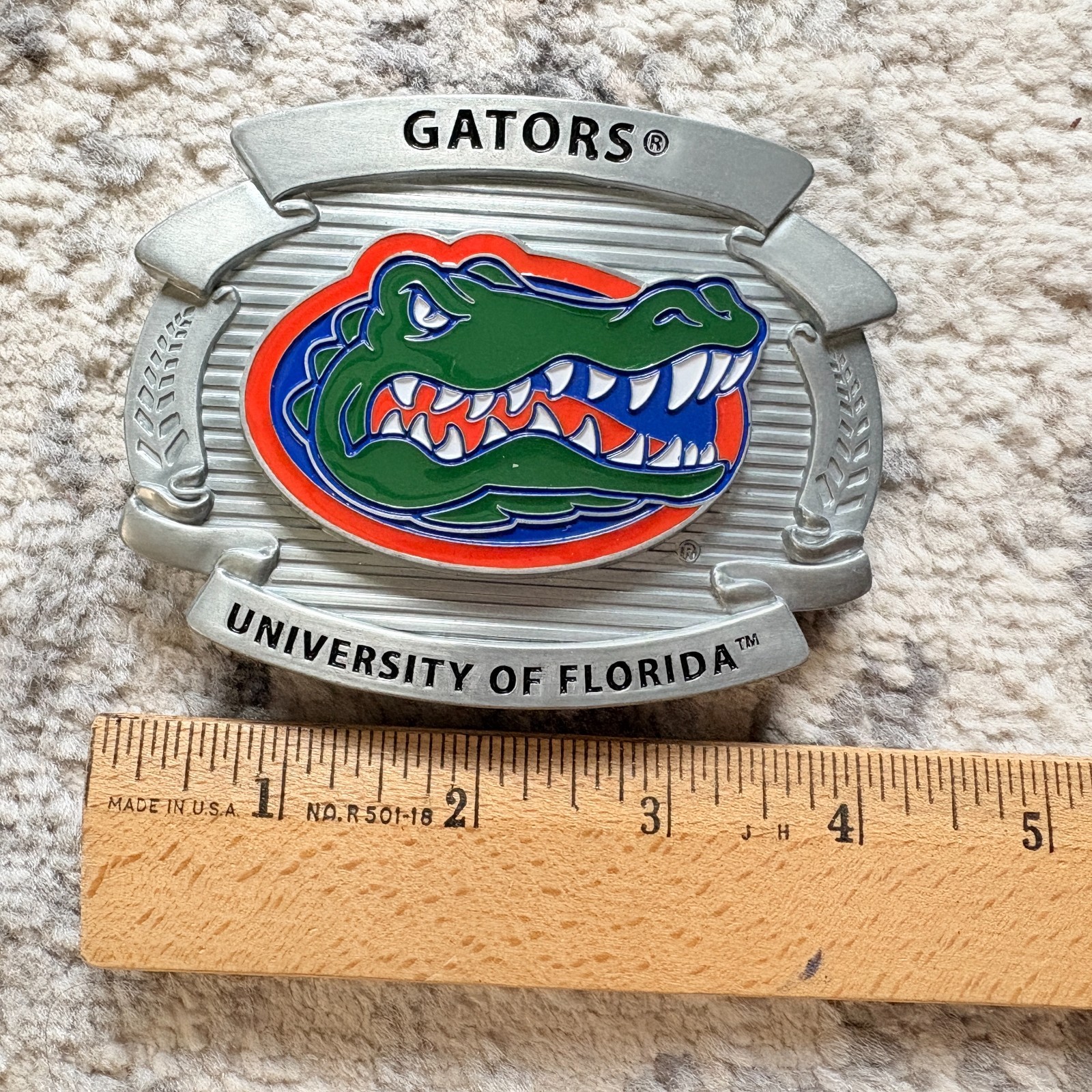 UNIVERSITY OF FLORIDA Gators Belt BUCKLE SISKIYOU SPORTS 2005