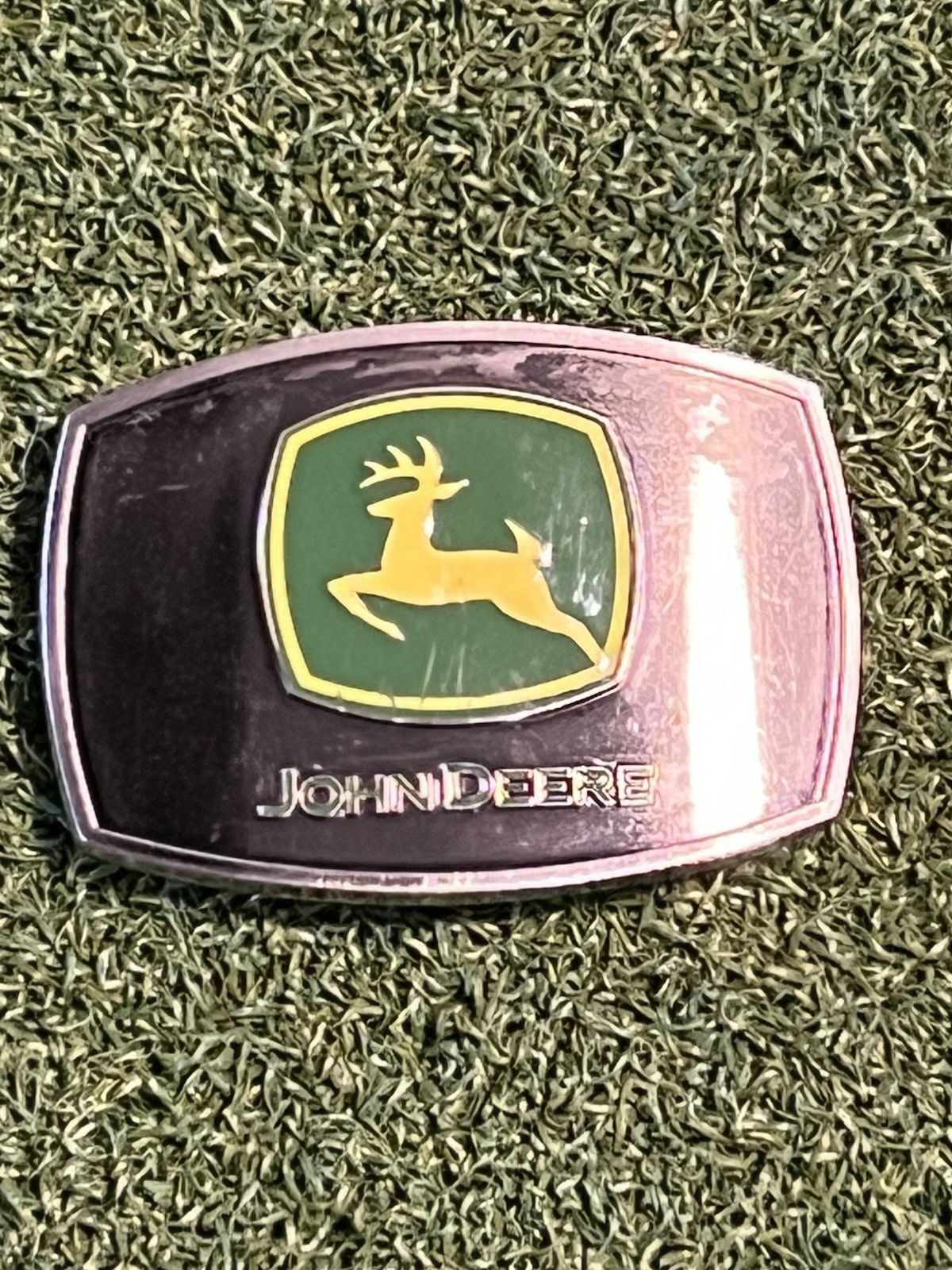 John Deere Enameled Belt Buckle Black/Green – Western Express Inc,