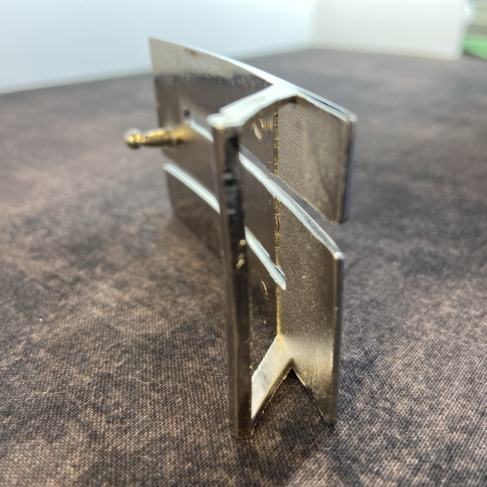 Silver Tone Belt Buckle