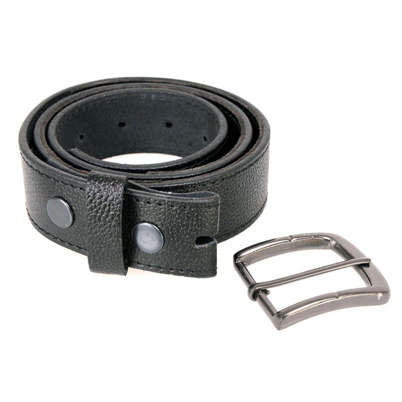 Milwaukee Leather MP7150 Men&rsquo;s Black Genuine Cowhide Leather Money Belt W/Secure