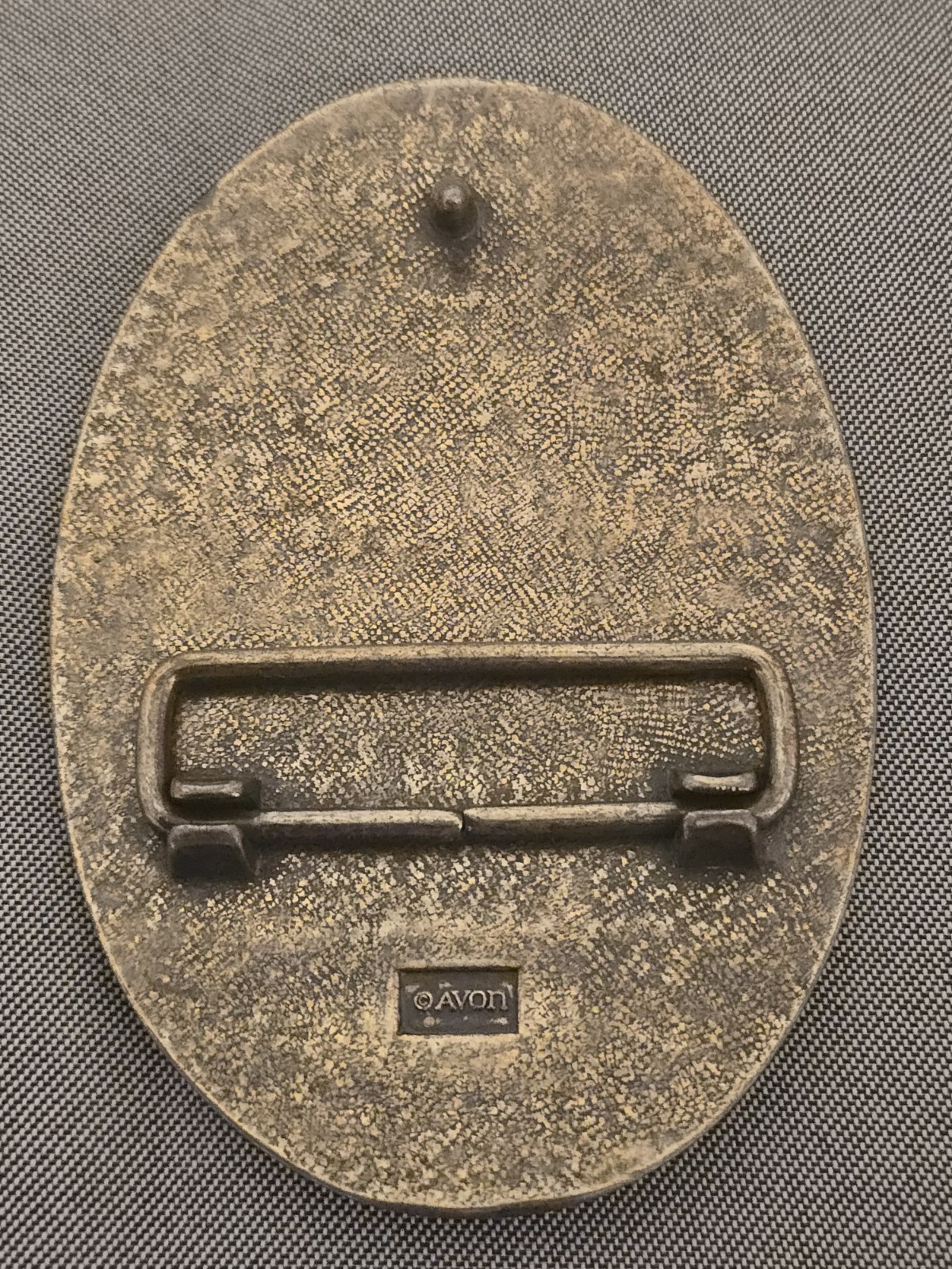 Antique Car Belt Buckle Avon Vintage Model T Brass Look Automobile Vehicle