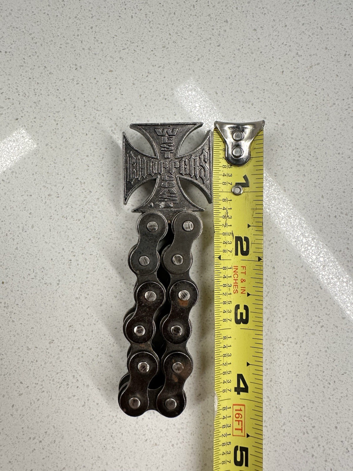 West Coast Choppers Iron Cross Belt Buckle