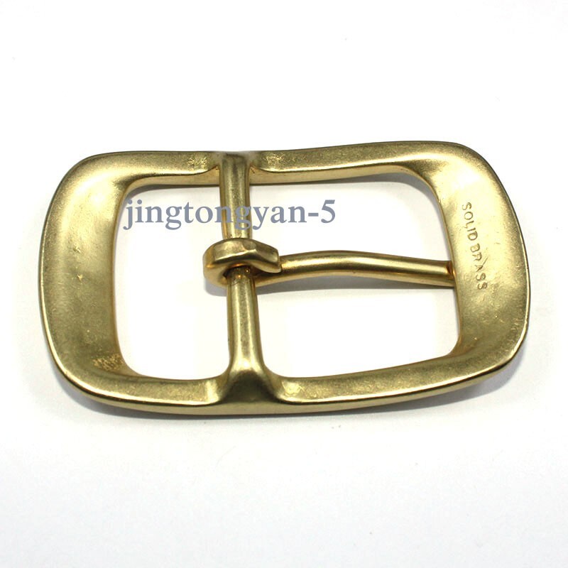 Solid Brass Belt Buckle Men&rsquo;s Pin Belt Buckles Fits For 1.5 inches Belt