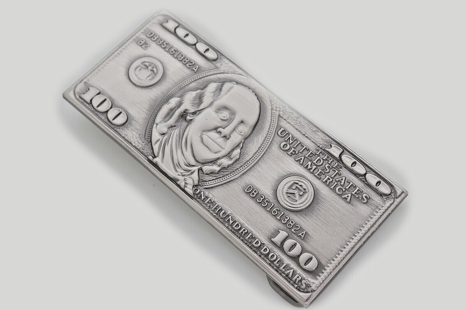 Money $100 Bill Dollar Sign Belt Buckle Cosplay Halloween Costume Party New Men