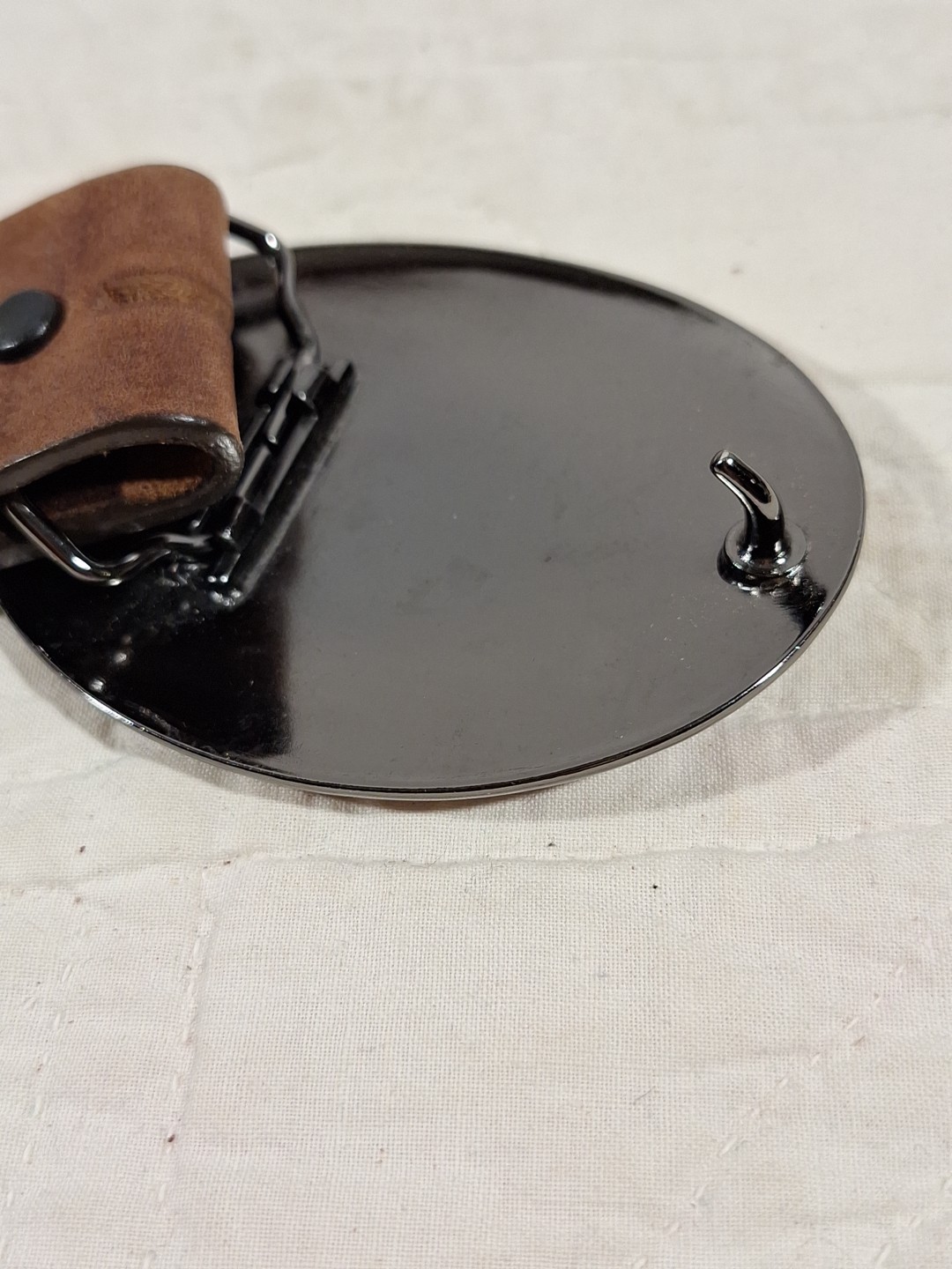 Justin TROPHY BULL Buckle On Genuine Leather Belt
