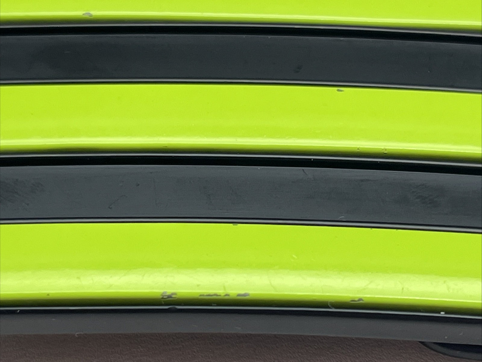Original Adidas Neon Green & Black Golf Trophy Three 3 Stripe Enamel Belt Buckle