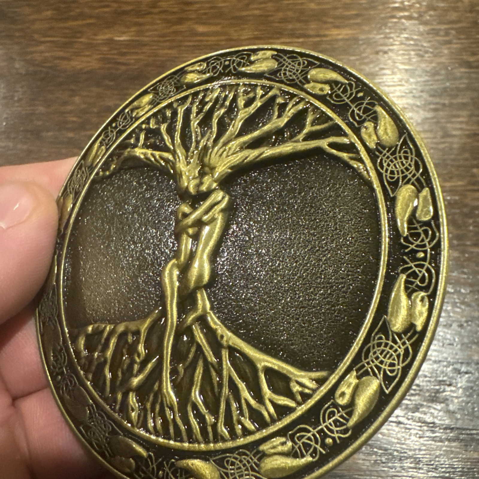 Motorcycle Belt Buckle Tree Of Life Marriage USA Christian Metal Collector GIFT