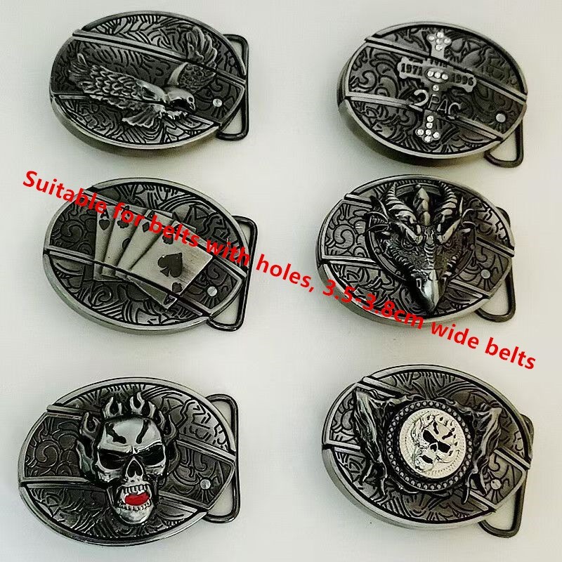 Fashionable smooth buckle men&rsquo;s belt buckle head with needle buckle trend
