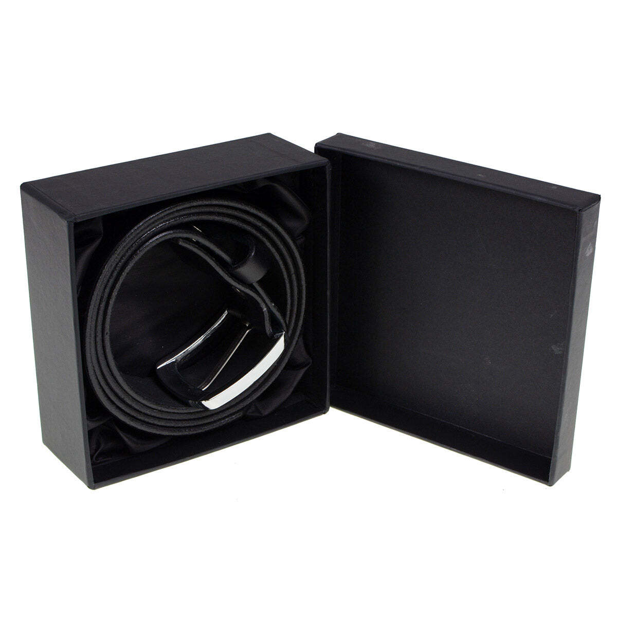 Milwaukee Leather MP7114 Men&rsquo;s Light Black Genuine Leather Belt with Interchange