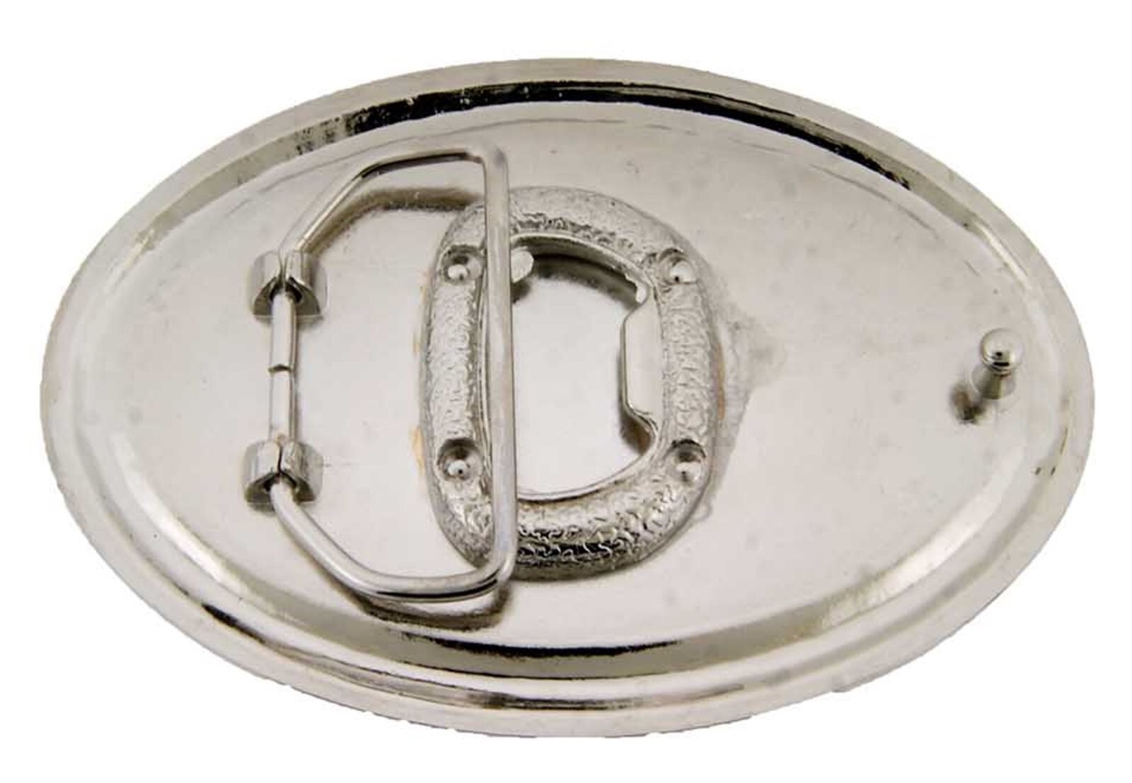 Hecho en Mexico Bottle Opener Belt Buckle Mexican Men Women Western Silver Metal
