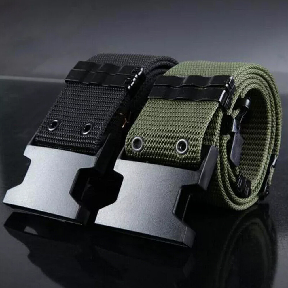 Tactical Quick Release Belt MOLLE Compatible Breathable Buckle for Summer Hiking