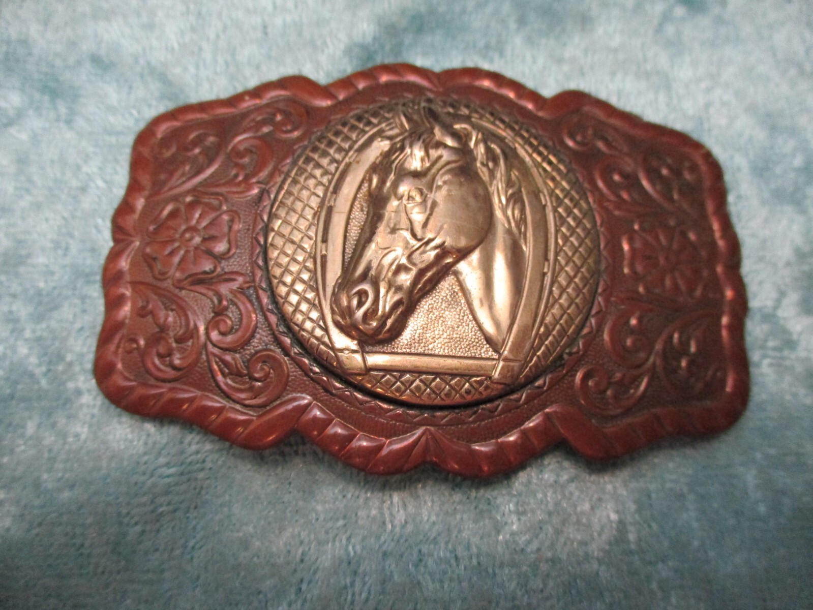 Copper Bell Westren Belt Buckle