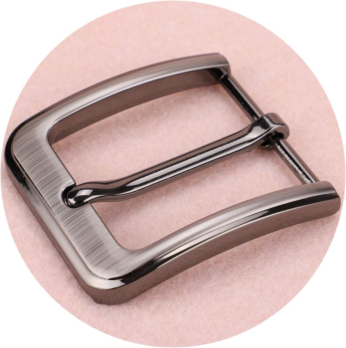 1.5 Inches (38-40 Mm) Belt Buckle Single Prong Square Replacement Buckle for Men