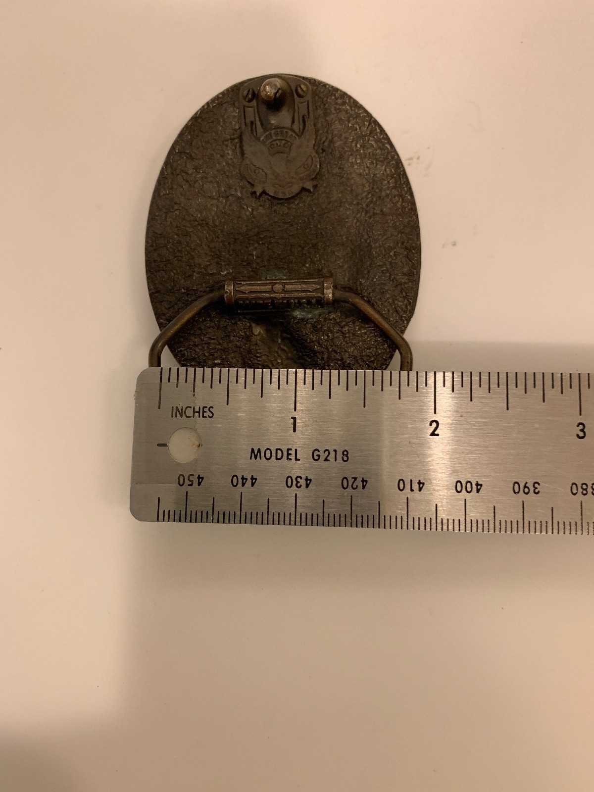 Vintage Solid Brass Lebco Limited Edition Belt Buckle An American Tradition