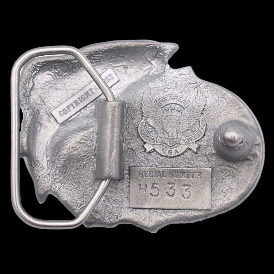 Trout Fisherman Belt Buckle