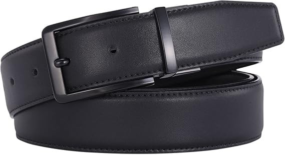 1 3/8&Prime; (35mm) Reversible Belt Buckle Belt Buckle Square Buckles Black