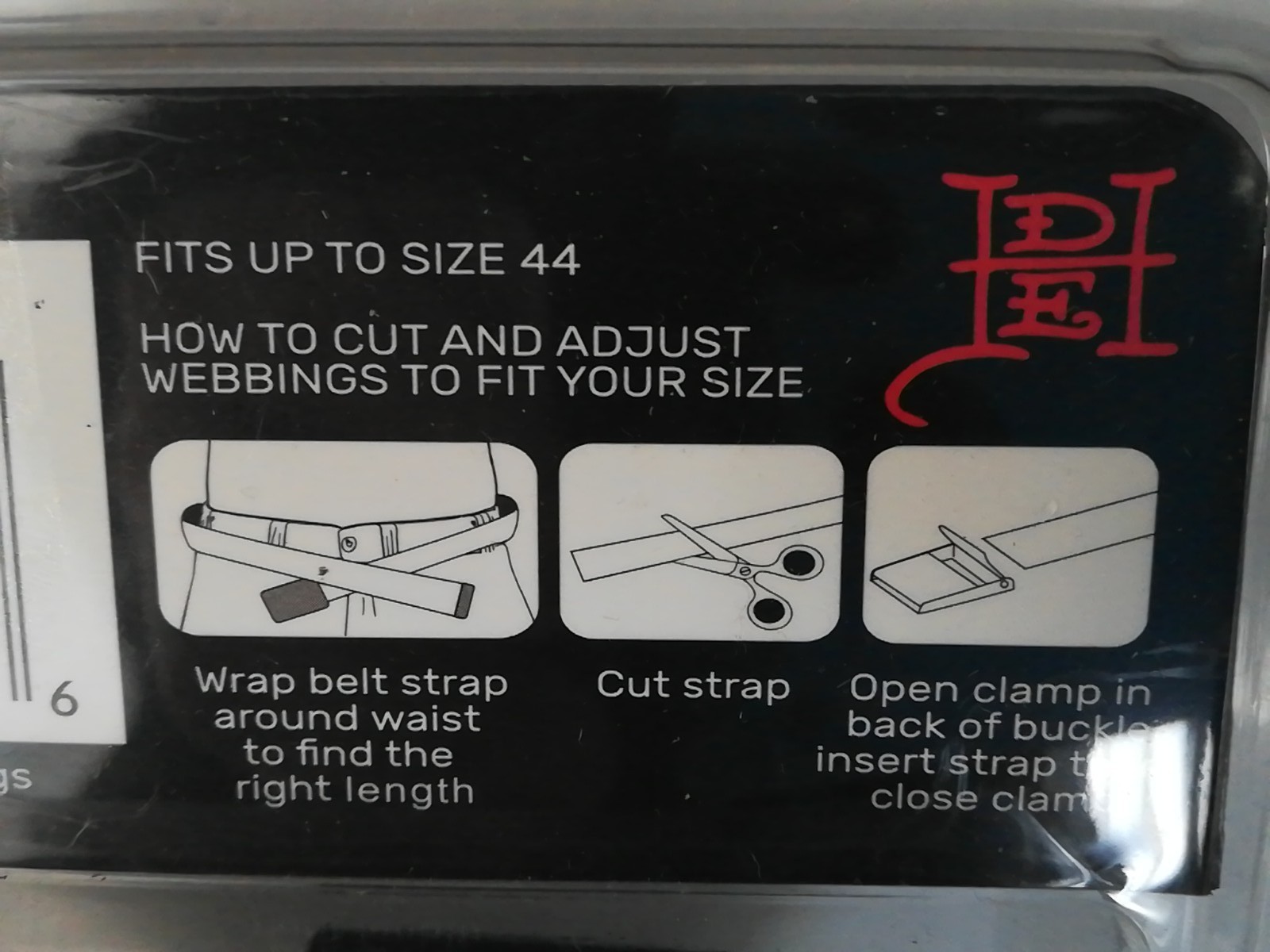 Ed Hardy Canvas Belt Fits Up To Size 44 2 reversible webbings+1 Buckle