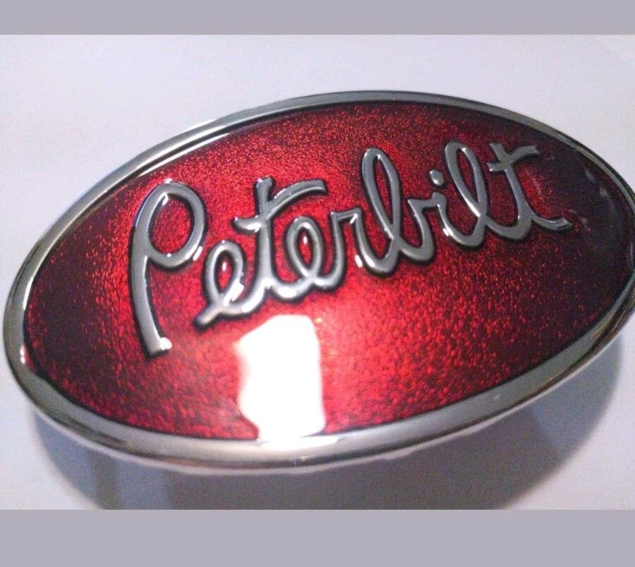 Peterbilt Belt Buckles both different design buckles set