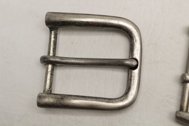 Lot of 9 Assorted Belt Buckles 1.5” Jewelled Silvertone Brass Chrome Crafter