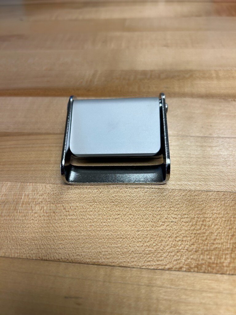2&Prime; Spring Buckle, Steel Frame, Aluminum Tongue