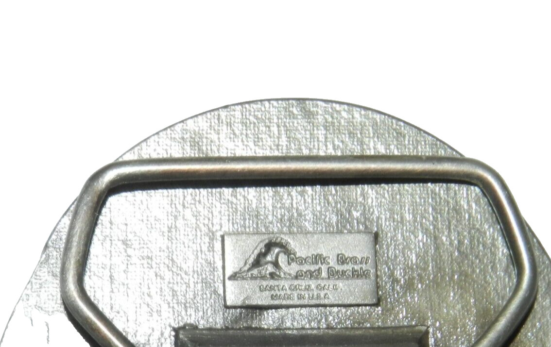 VTG 1987 PACIFIC BRASS AND BUCKLE BISHOP HOMECOMING RODEO WILD WEST WEEKEND
